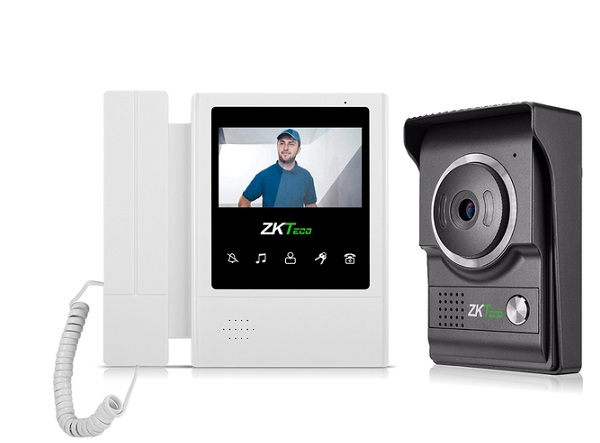 Bộ chuông cửa màn hình Analog ZKTeco VDPO4-B4 Kit-1