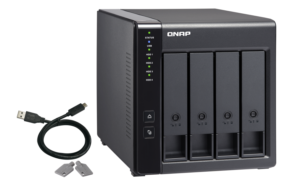 Thiết bị lưu trữ NAS QNAP TR-004-1