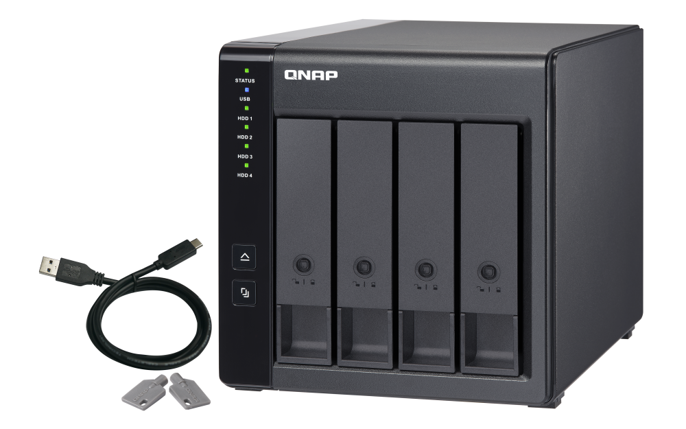 Thiết bị lưu trữ NAS QNAP TR-004-1