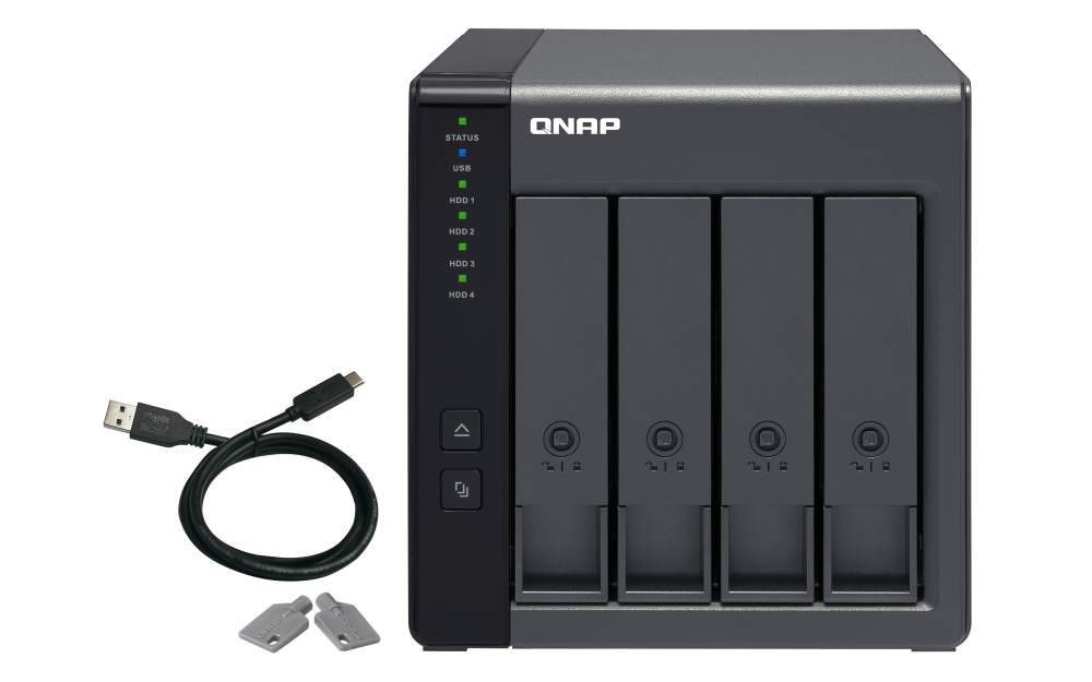 Thiết bị lưu trữ NAS QNAP TR-004-1