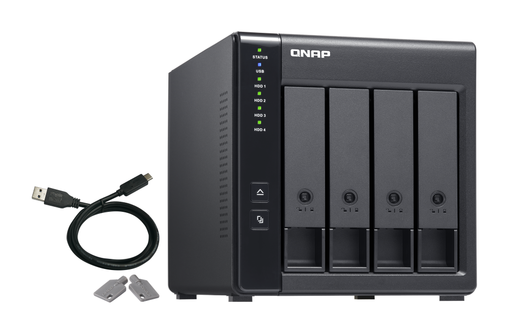 Thiết bị lưu trữ NAS QNAP TR-004-1