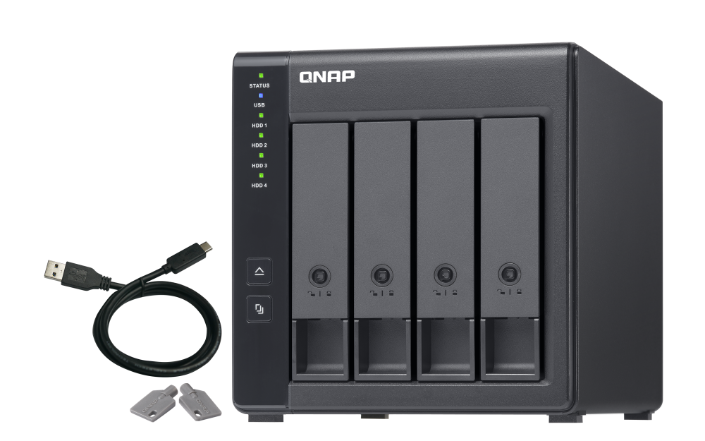 Thiết bị lưu trữ NAS QNAP TR-004-1