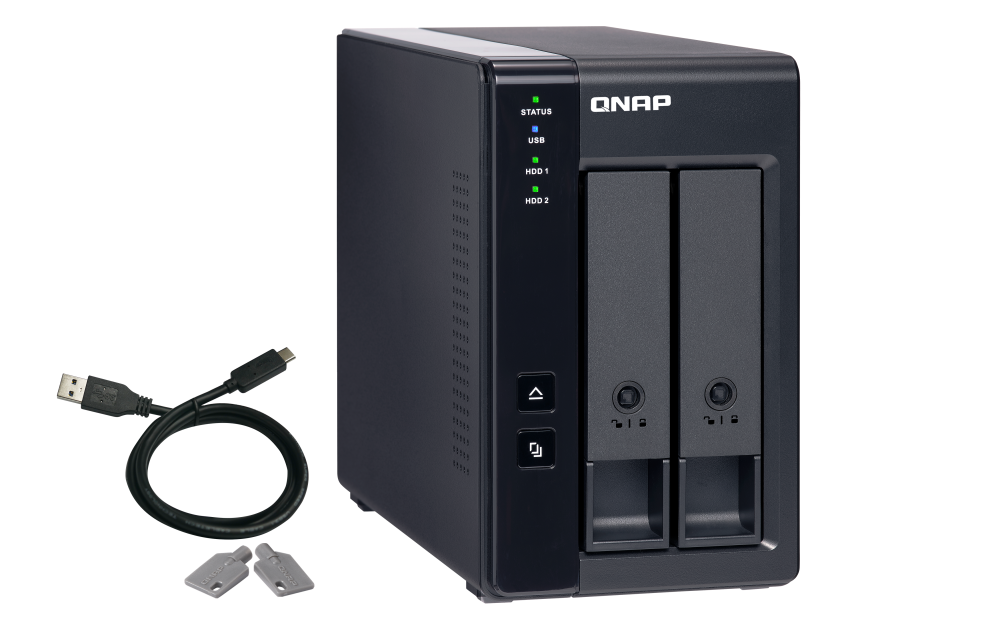 Thiết bị lưu trữ NAS QNAP TR-002-1