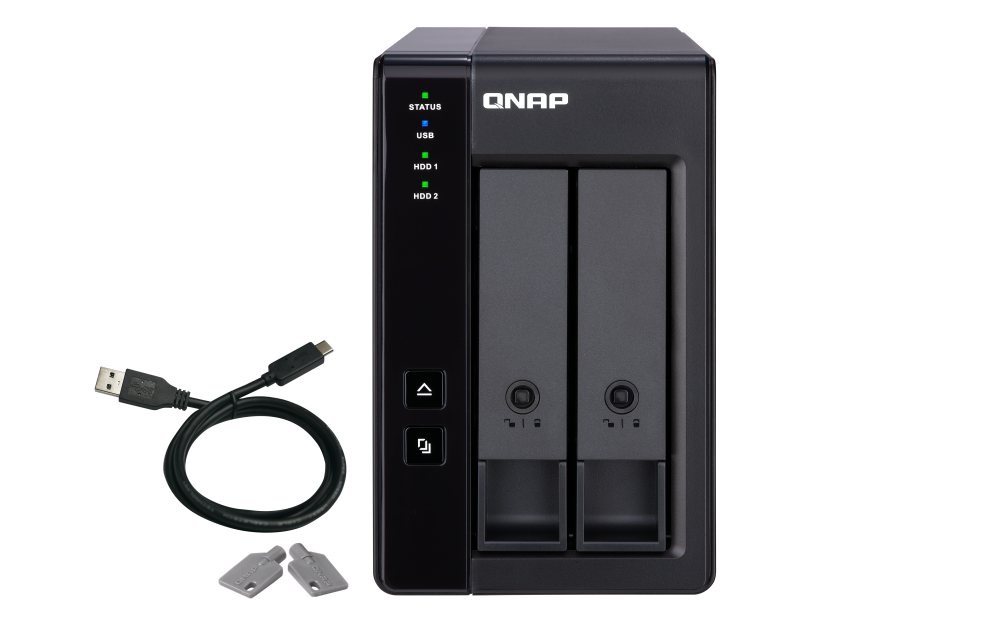 Thiết bị lưu trữ NAS QNAP TR-002-1