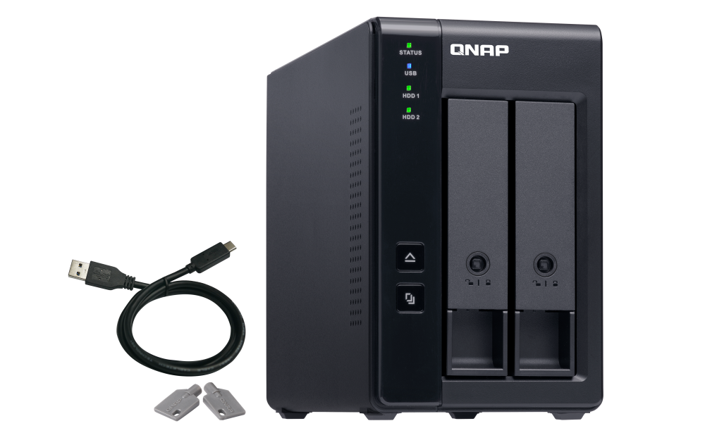 Thiết bị lưu trữ NAS QNAP TR-002-1