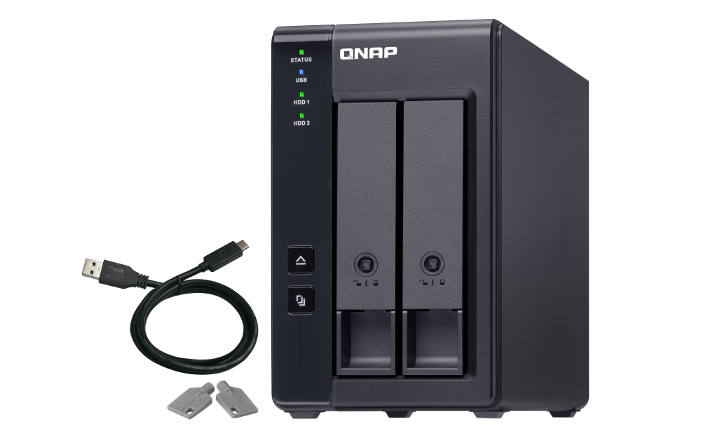 Thiết bị lưu trữ NAS QNAP TR-002-1