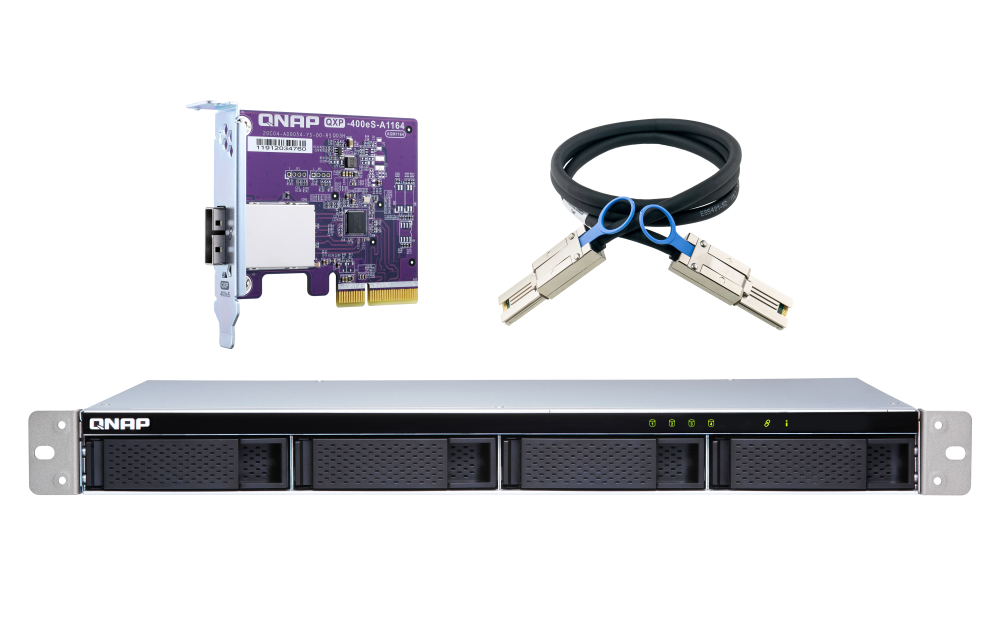 Thiết bị lưu trữ NAS QNAP TL-R400S-1