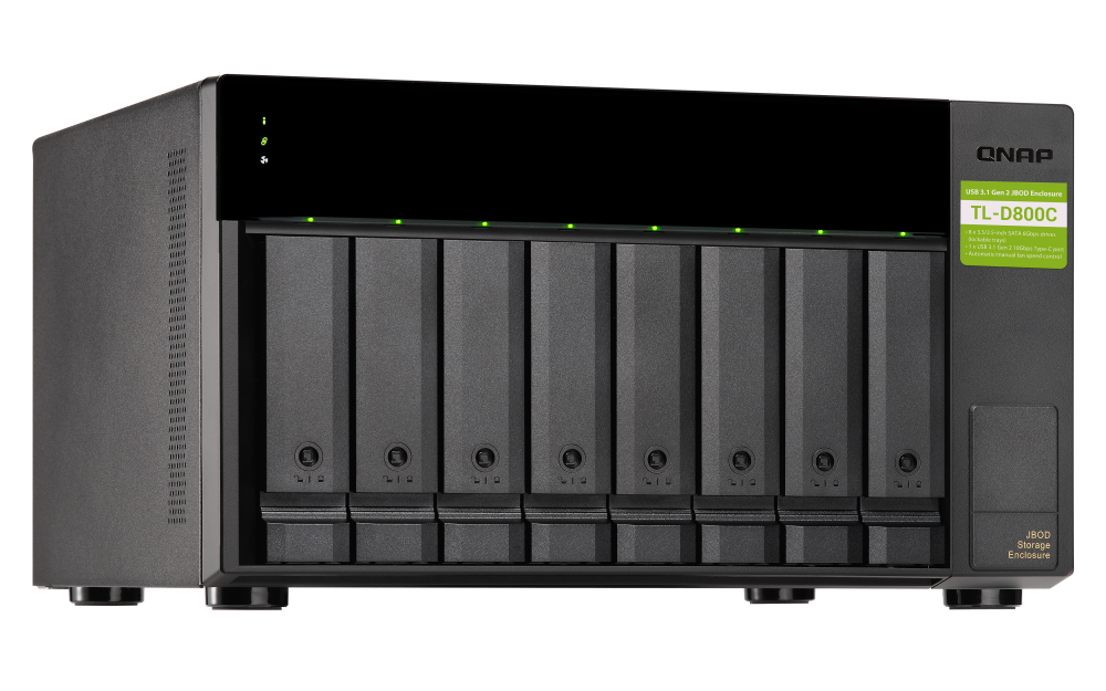 Thiết bị lưu trữ NAS QNAP TL-D800C-1