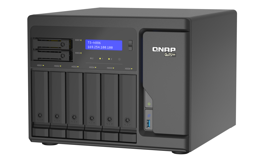 Thiết bị lưu trữ NAS QNAP TS-h886-D1602-8G-1
