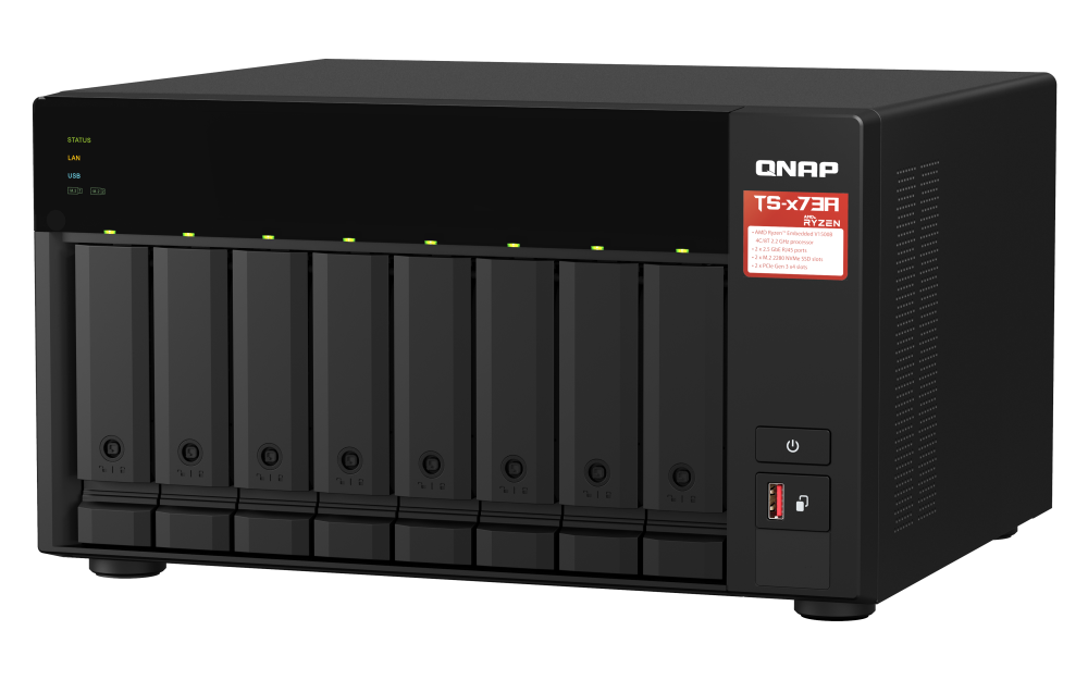 Thiết bị lưu trữ NAS QNAP TS-873A-8G-1