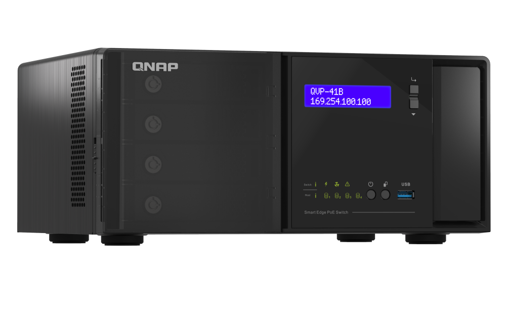 Thiết bị lưu trữ NAS QNAP QVP-41B-1