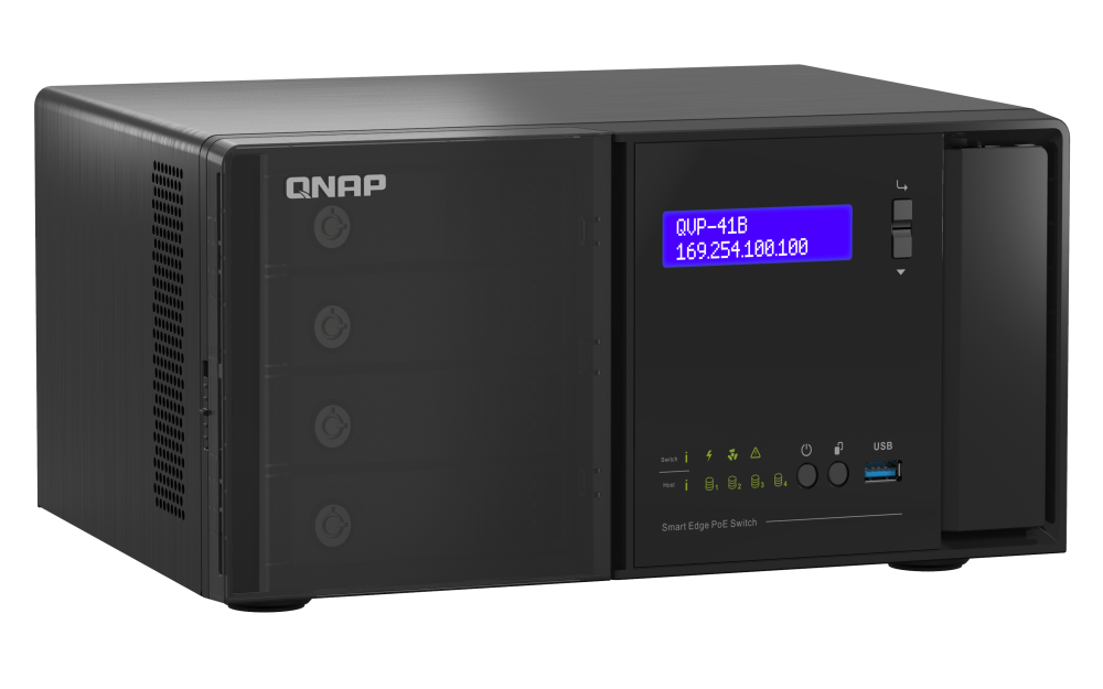 Thiết bị lưu trữ NAS QNAP QVP-41B-1
