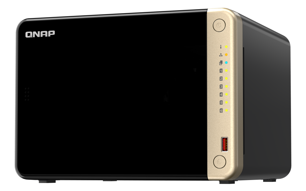 Thiết bị lưu trữ NAS QNAP TS-664-8G-1