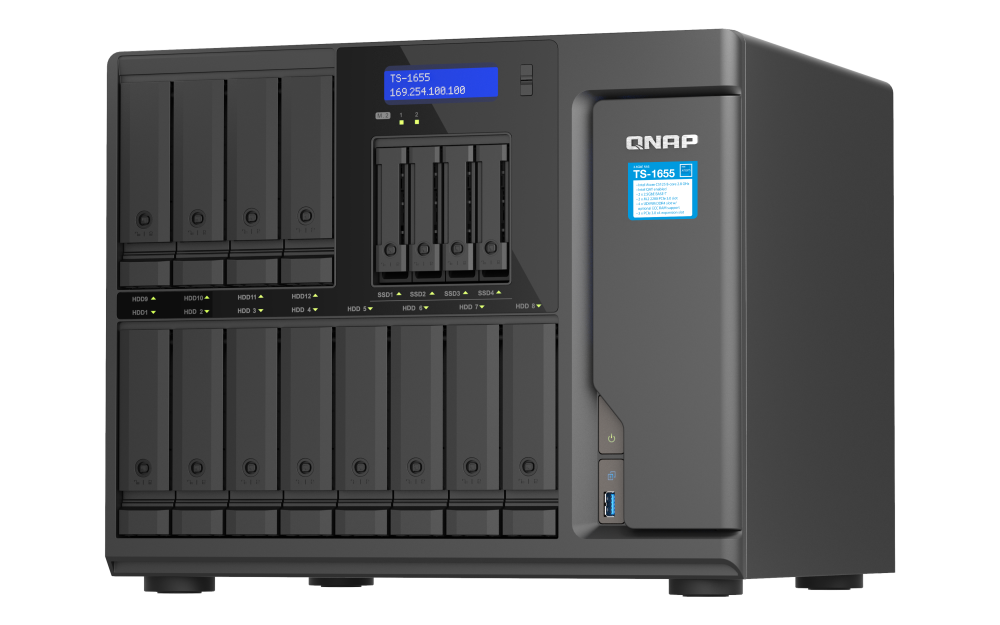 Thiết bị lưu trữ NAS QNAP TS-1655-8G