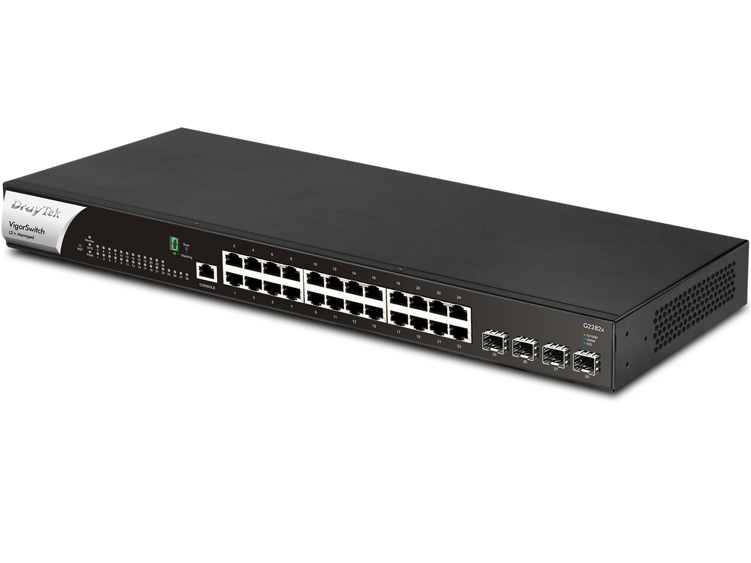 Thiết bị chuyển mạch DrayTek VigorSwitch G2282x – Switch 28 Port L2+ Managed 10G-3