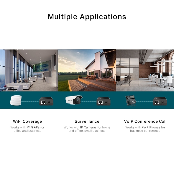 Thiết bị cấp nguồn PoE TP-Link POE150S (TL-POE150S)-5
