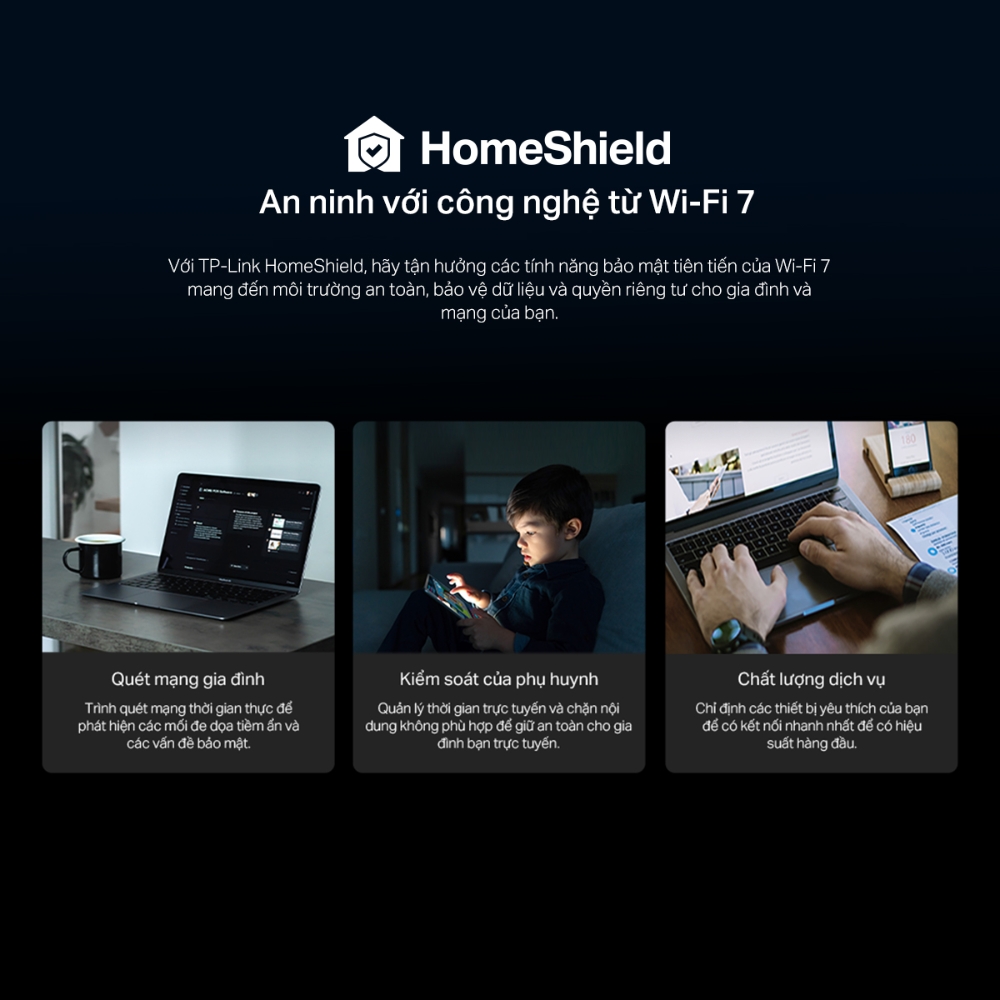 Thiết bị định tuyến Router Wifi Archer BE230 (Router Wi-Fi 7 Băng Tần Kép BE3600)-9