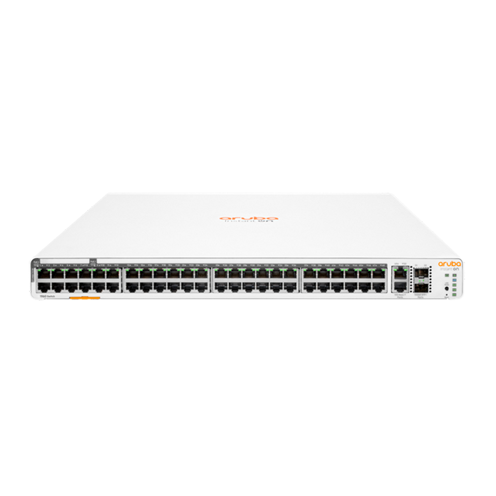 Thiết bị chuyển mạch  Switch Aruba Instant On 1960 48G 40p Class4 8p Class6 PoE 2XGT 2SFP+ 600W (JL809A)-1