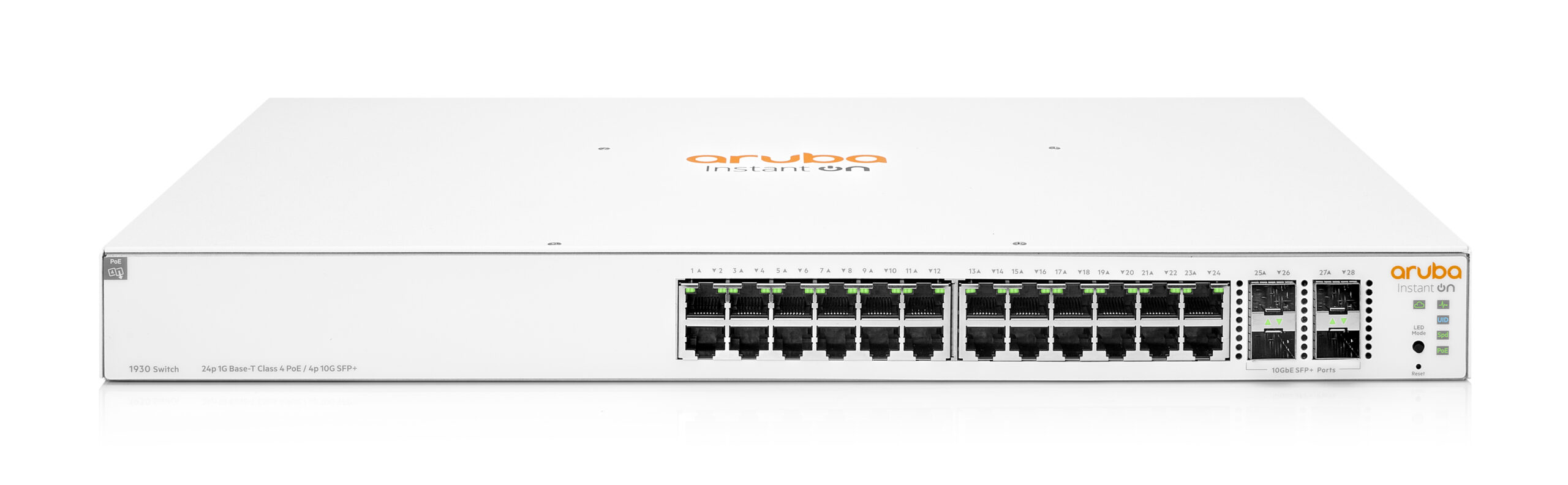 Thiết bị chuyển mạch  Switch Aruba Instant On 1930 24G Class 4 PoE 4SFP/SFP+ 195W (JL683A)-3