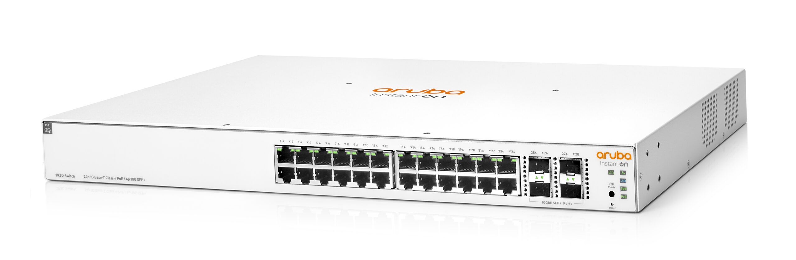 Thiết bị chuyển mạch  Switch Aruba Instant On 1930 24G Class 4 PoE 4SFP/SFP+ 370W (JL684A)-2