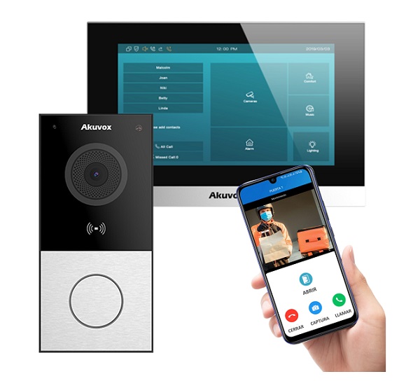 Bộ chuông hình AKUVOX AKIS31-1