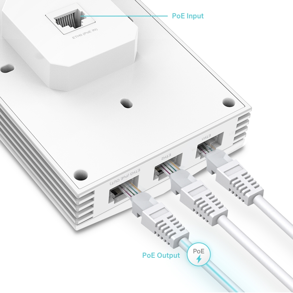 Thiết bị phát sóng wifi gắn tường TP-Link EAP655-Wall-5