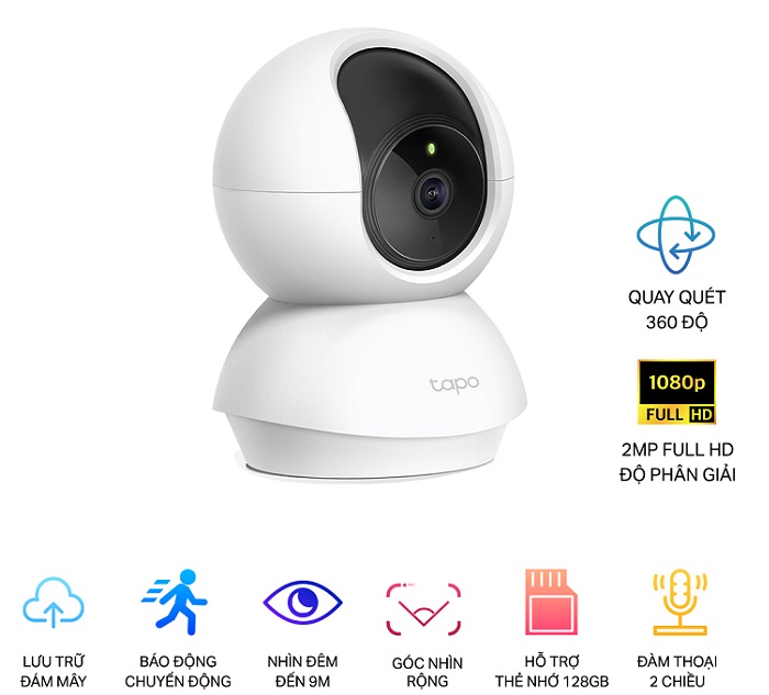 Camera IP Wifi TP-LINK Tapo C200-1