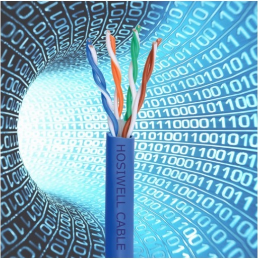 Cáp mạng Cat.6 UTP HOSIWELL 30022e-BL-1