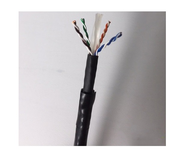 Cáp mạng Cat.6 UTP HOSIWELL 30022-D-BK (Outdoor)-1