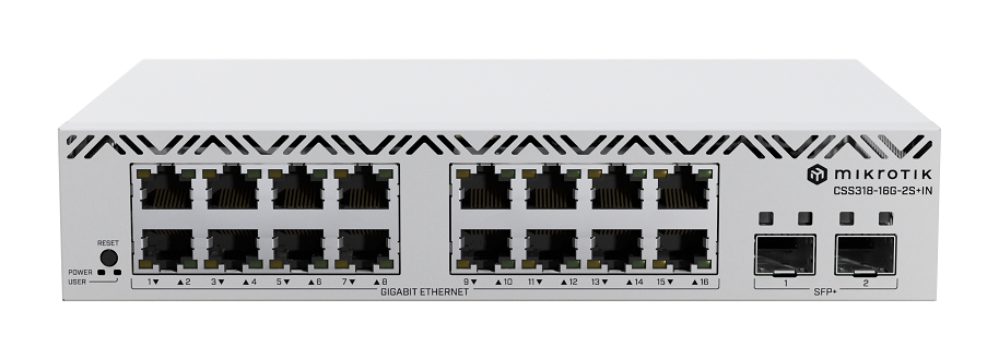 Thiết bị chuyển mạch Mikrotik CSS318-16G-2S+IN-1