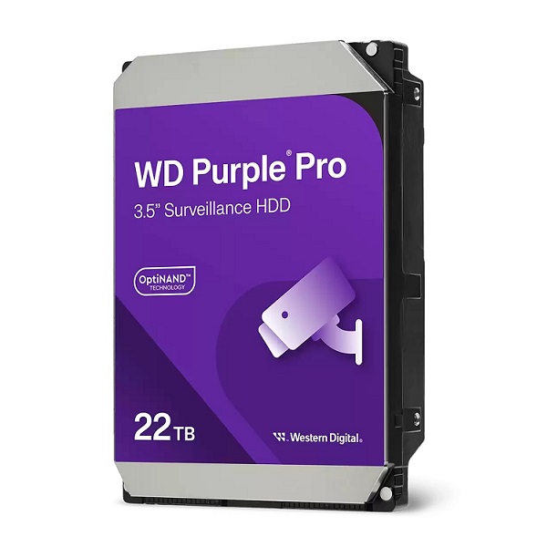 Ổ cứng chuyên dụng 22TB WESTERN PURPLE WD221PURP-1