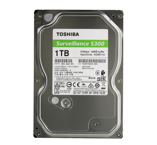 Ổ cứng chuyên dụng 1TB TOSHIBA HDWV110UZSVA-1