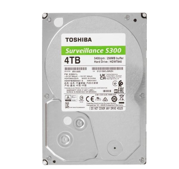 Ổ cứng chuyên dụng 4TB TOSHIBA HDWT840UZSVA-1