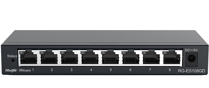 8-port Gigabit Unmanaged Switch RUIJIE RG-ES108GD-1