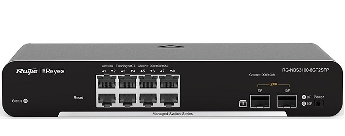 8-port Gigabit Managed Switch RUIJIE RG-NBS3100-8GT2SFP-1