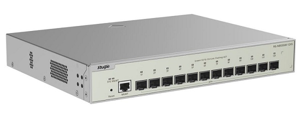 12-Port Full 10G SPF+ Layer 3 Cloud Managed Switch RUIJIE RG-NBS5500-12XS-1