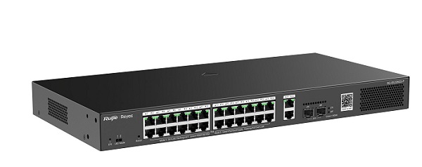 28-Port Gigabit Smart Cloud Managed PoE Switch RUIJIE RG-ES228GS-P-1