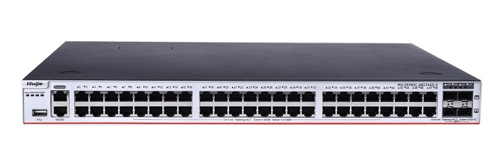 48-Port 10/100/1000BASE-T + 4-Port 1G/10G SFP+ Switch RUIJIE RG-S5760C-48GT4XS-X-1