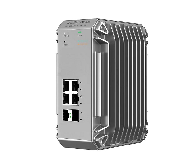 6-Port Gigabit Managed Industrial-Grade Switch RUIJIE RG-NIS3100-4GT2SFP-HP-1