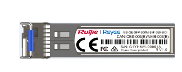 SFP Transceiver Module RUIJIE NIS-GE-SFP-20KM-SM1550-BIDI-1