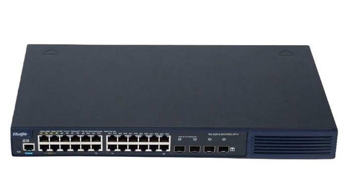 24-port Gigabit PoE+ with 4 SFP+ Switch RUIJIE RG-S2910-24GT4XS-UP-H(V3.0)-1