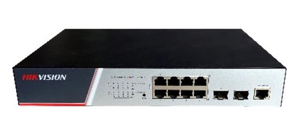 8 Port Gigabit Full Managed POE Switch HIKVISION DS-3E2510P(B)-1