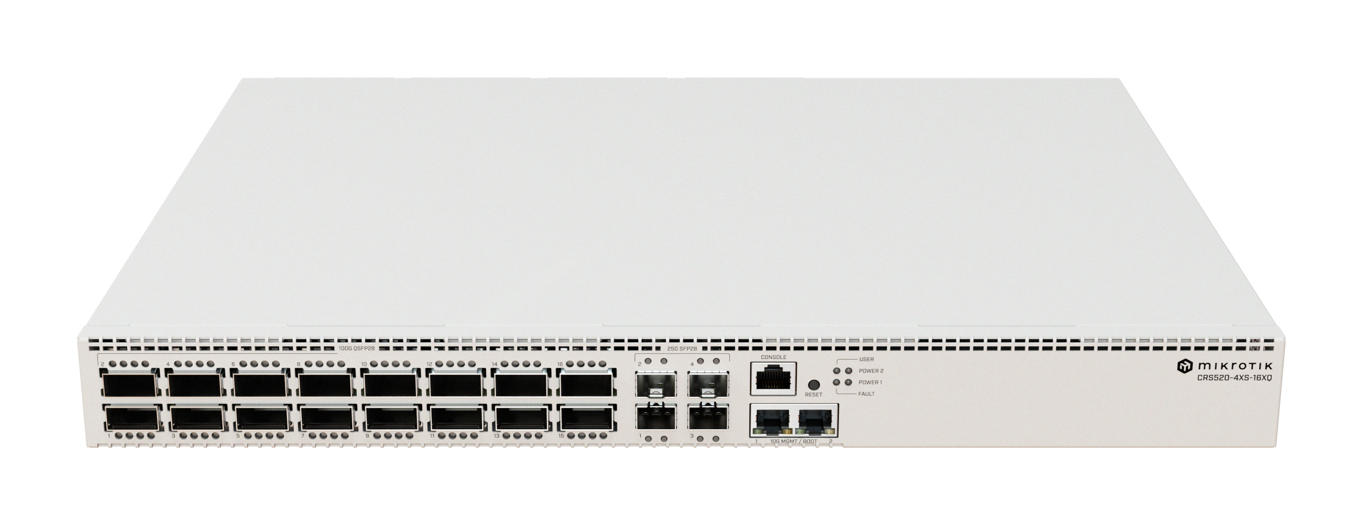 Thiết bị chuyển mạch Mikrotik CRS520-4XS-16XQ-RM-3