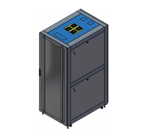 Tủ rack 52U LEGRAND SMARTRAK3.0 SR52810BVA3-FAN-1