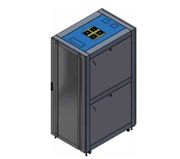 Tủ rack 50U LEGRAND SMARTRAK3.0 SR50812BVA3-FAN-1