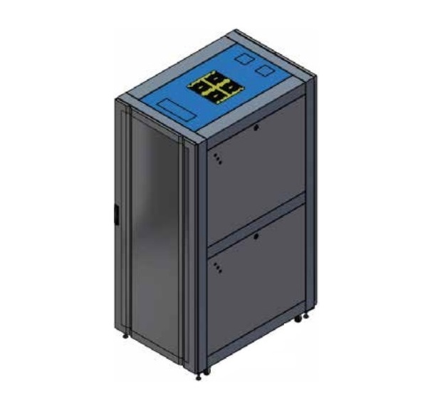 Tủ rack 48U LEGRAND SMARTRAK3.0 SR48860BVA3-FAN-1