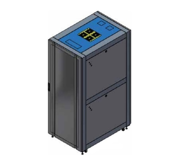 Tủ rack 42U LEGRAND SMARTRAK3.0 SR42880BVA3-FAN-1