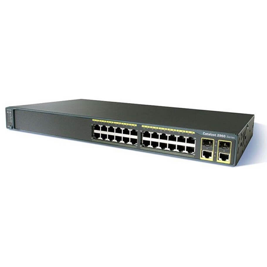 Switch CISCO Catalyst 2960-Plus WS-C2960+24TC-S-1