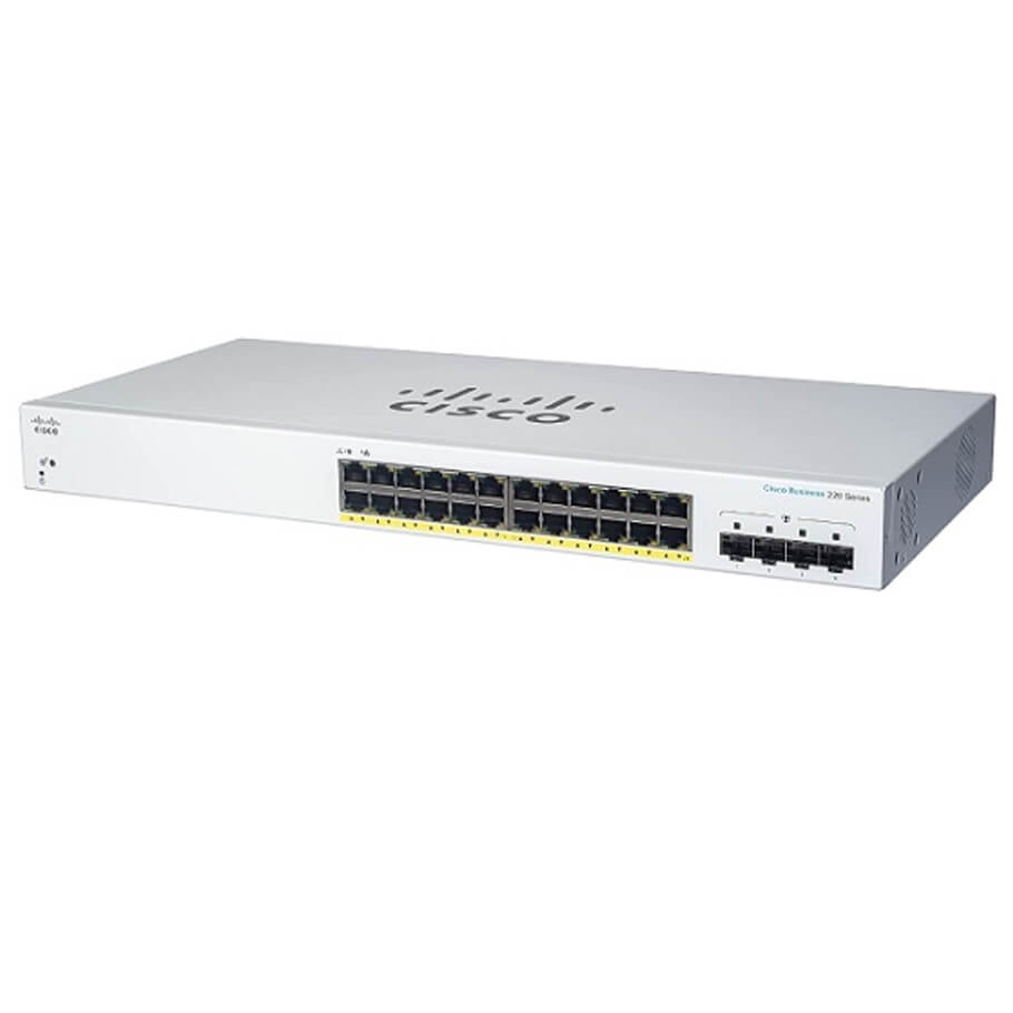 24-Port Gigabit Smart Switch CISCO CBS220-24T-4G-1