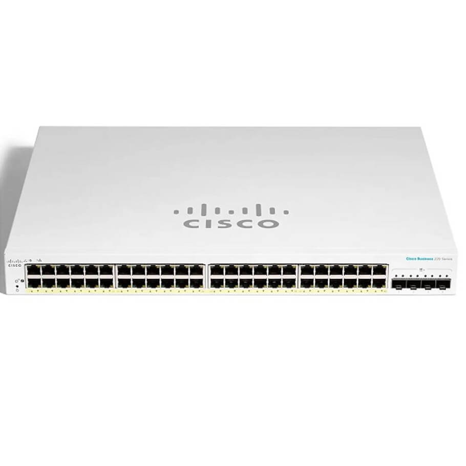 48-Port GE Smart Switch CISCO CBS220-48T-4G-EU-1